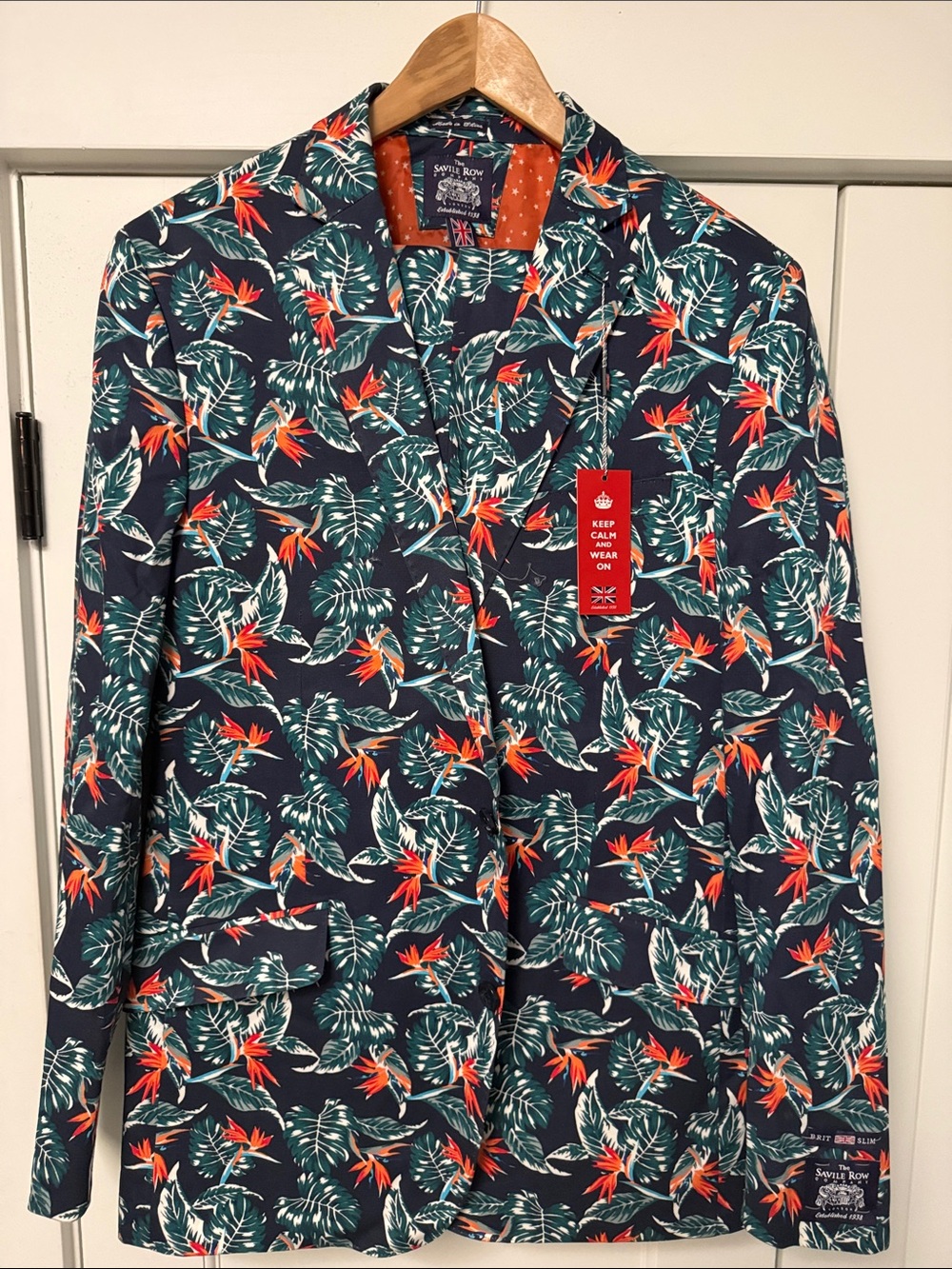 New! The Savile Row Company "Bird of Paradise" Suit